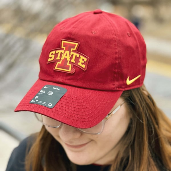 Nike® I-State Cardinal Unstructured Club Hat